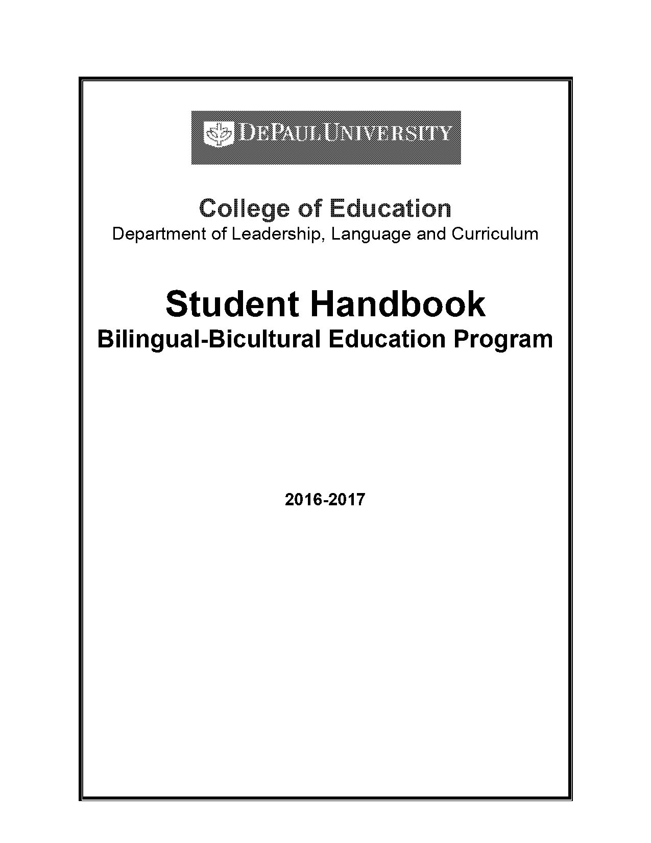 depaul resume building guidlines and samples