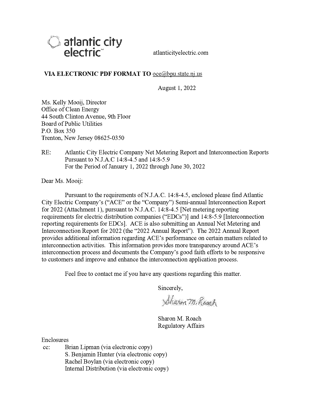 atlantic city interconnection application