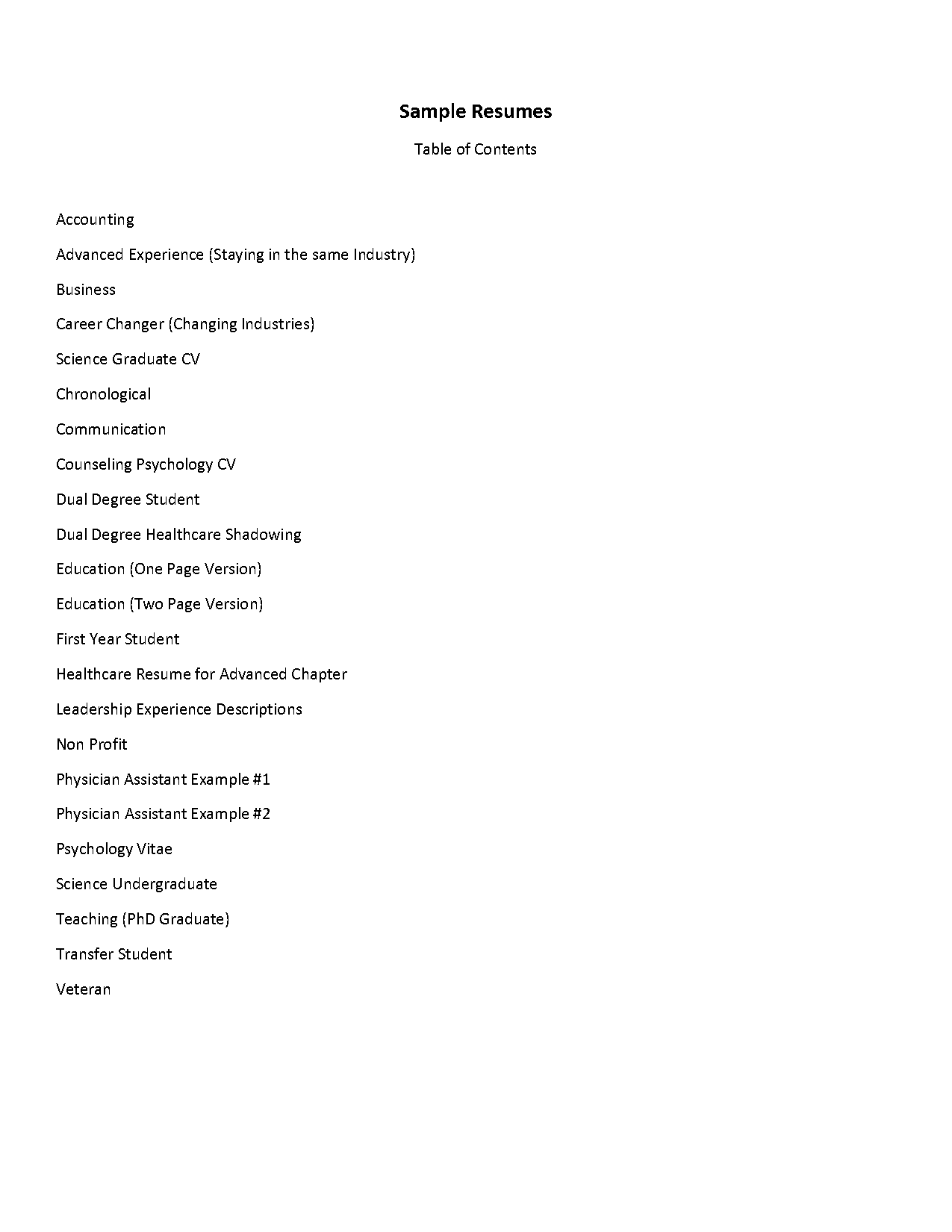 sample resume of supply chain management