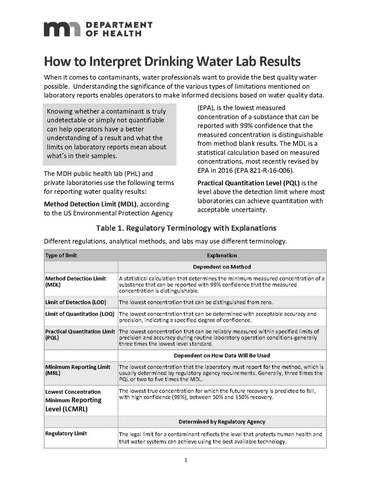 how to explain results in a lab report