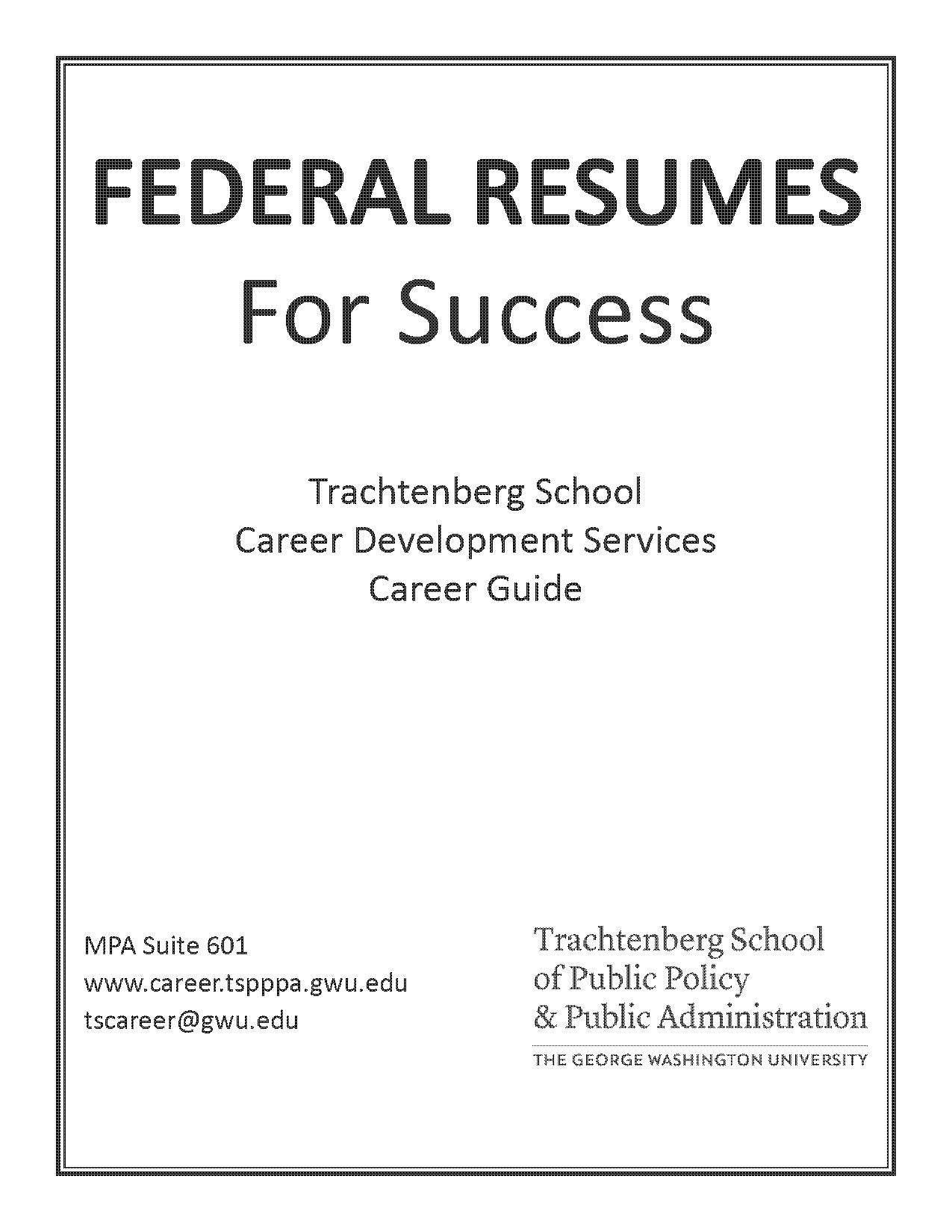 federal narrative resume template