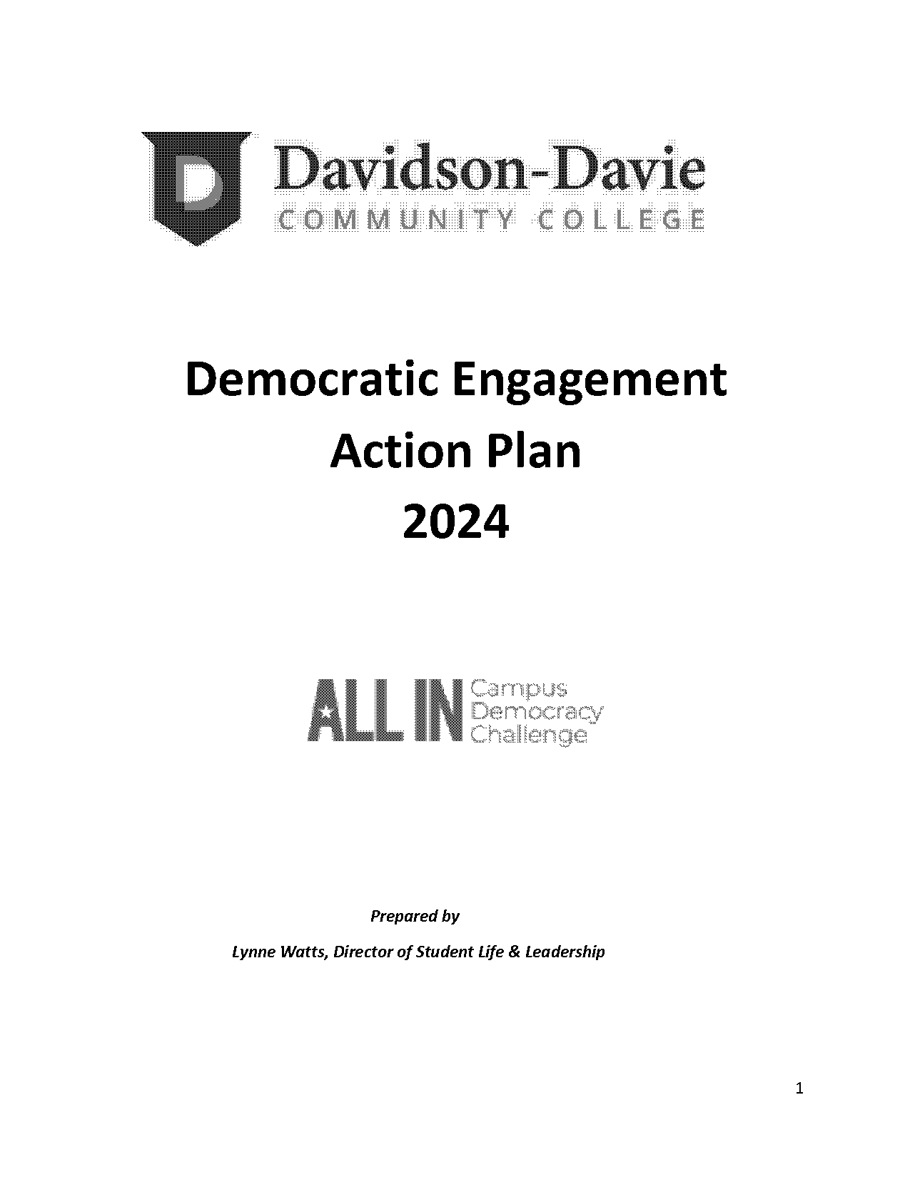 davidson college strategic plan