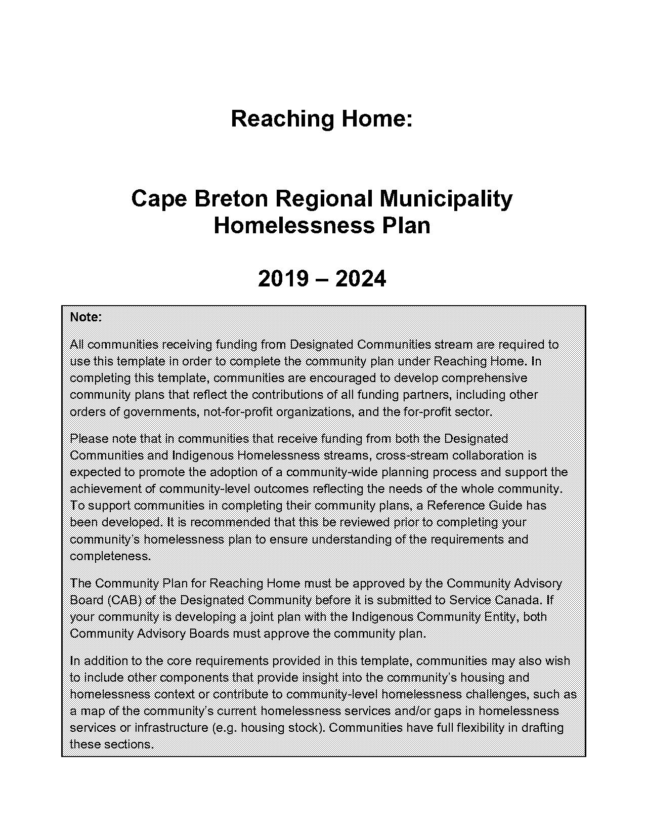 seniors housing application cbrm