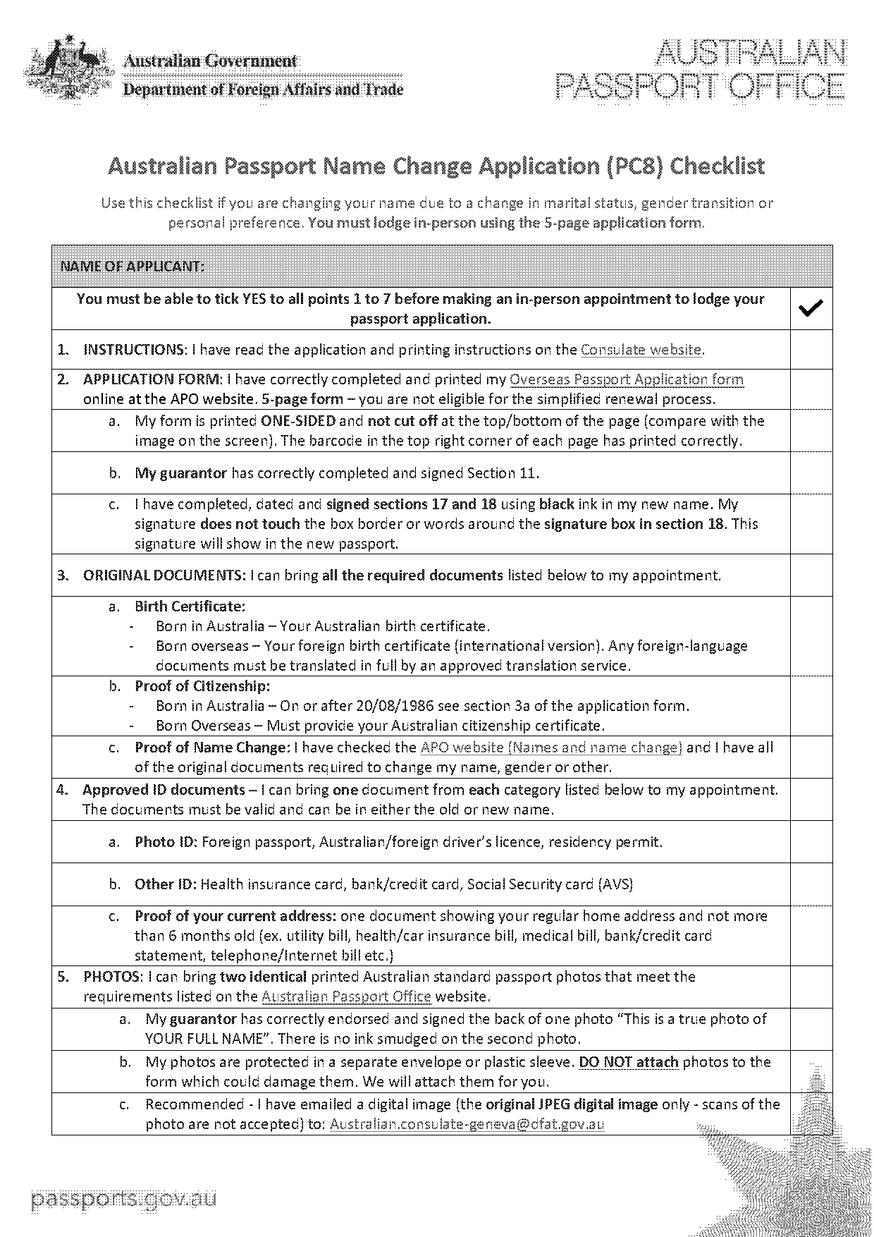 cost to renew passport australia