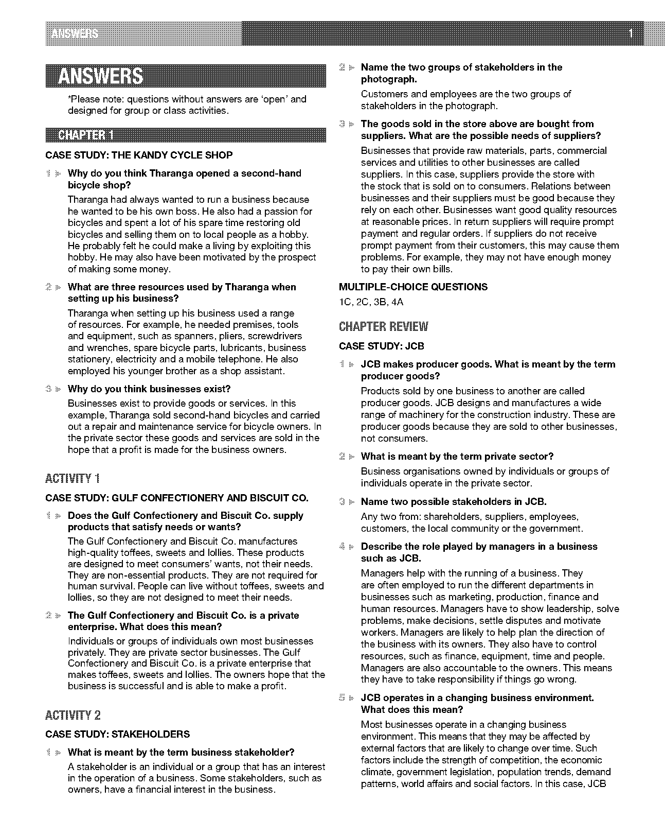 term to describe how busy a business is