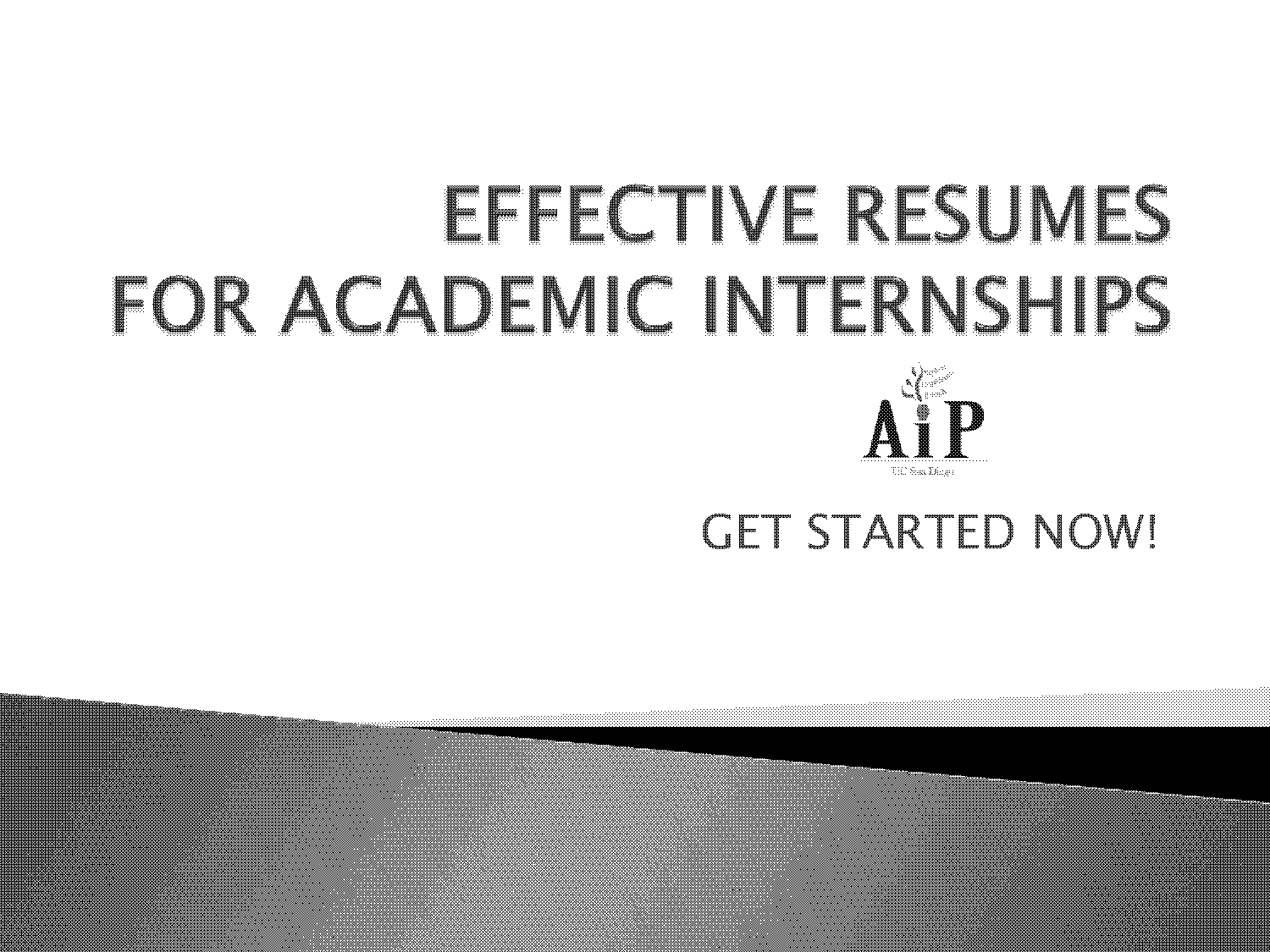 how to write a resume science