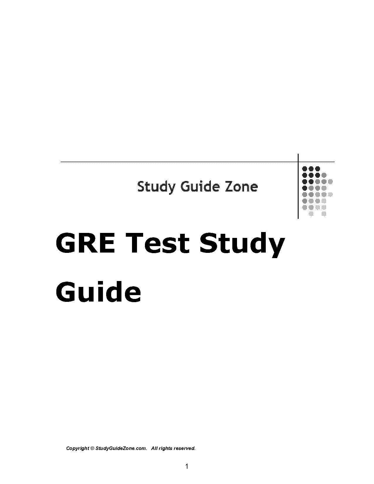 best gre study guide reviews