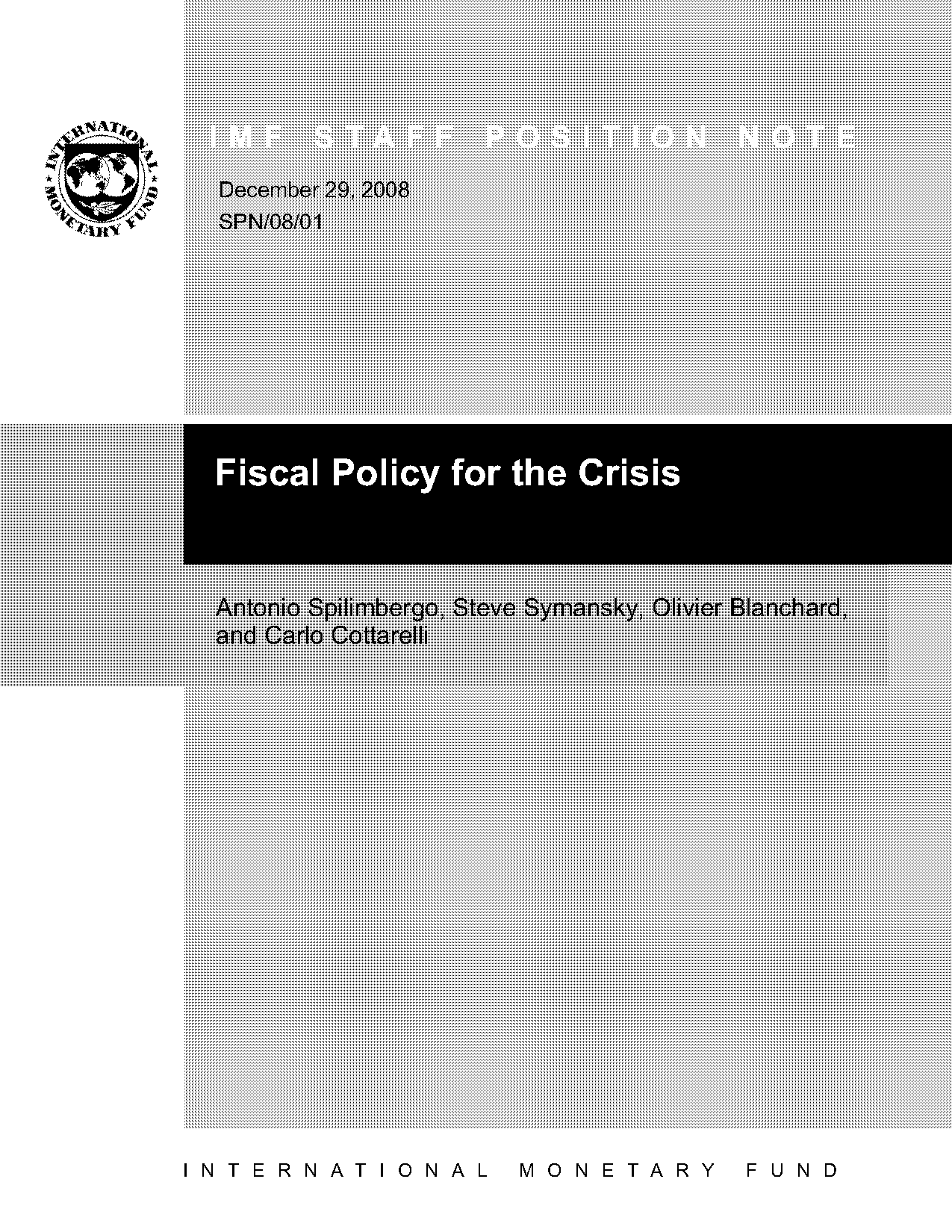 problems associated with fiscal policy