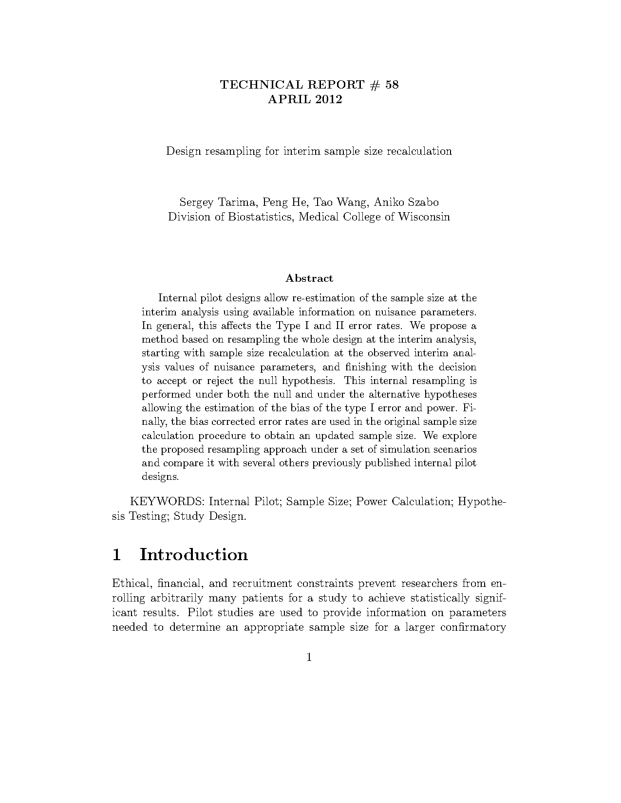 sample size calculation for interim analysis