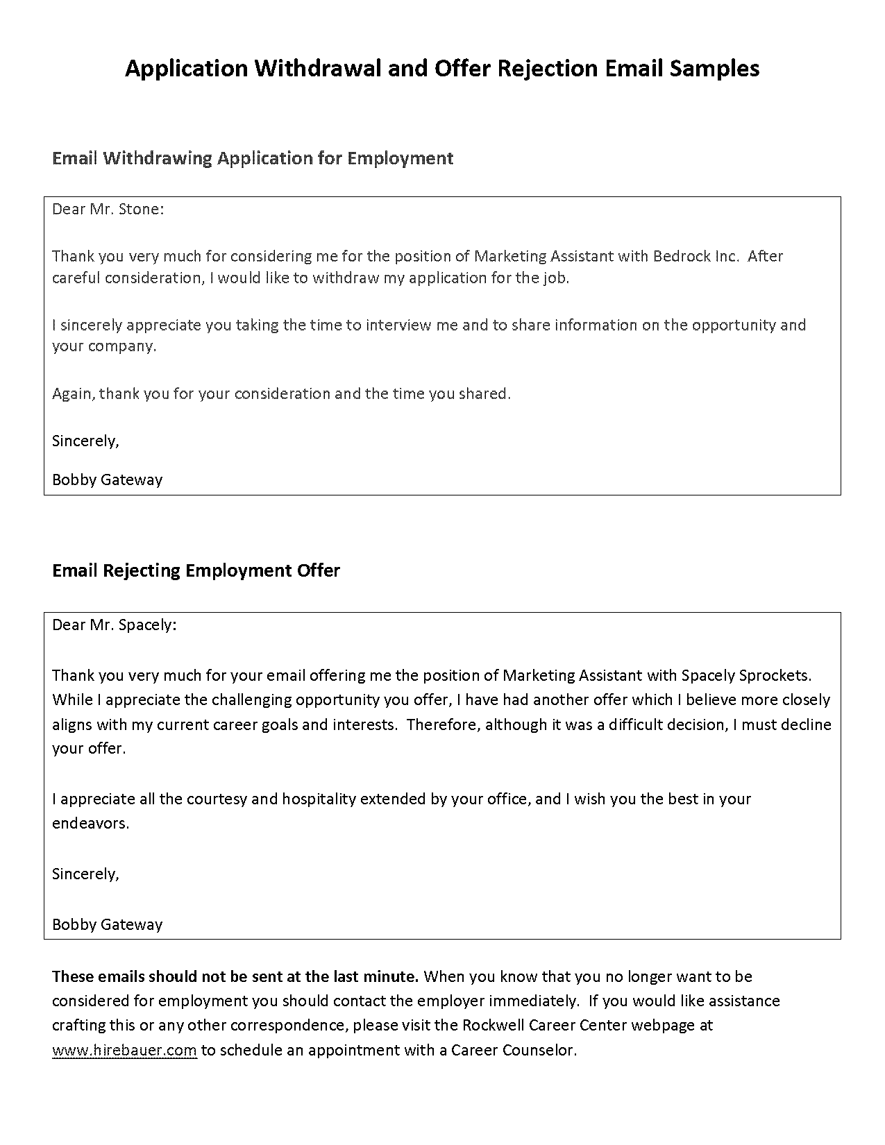 reply email for interview request