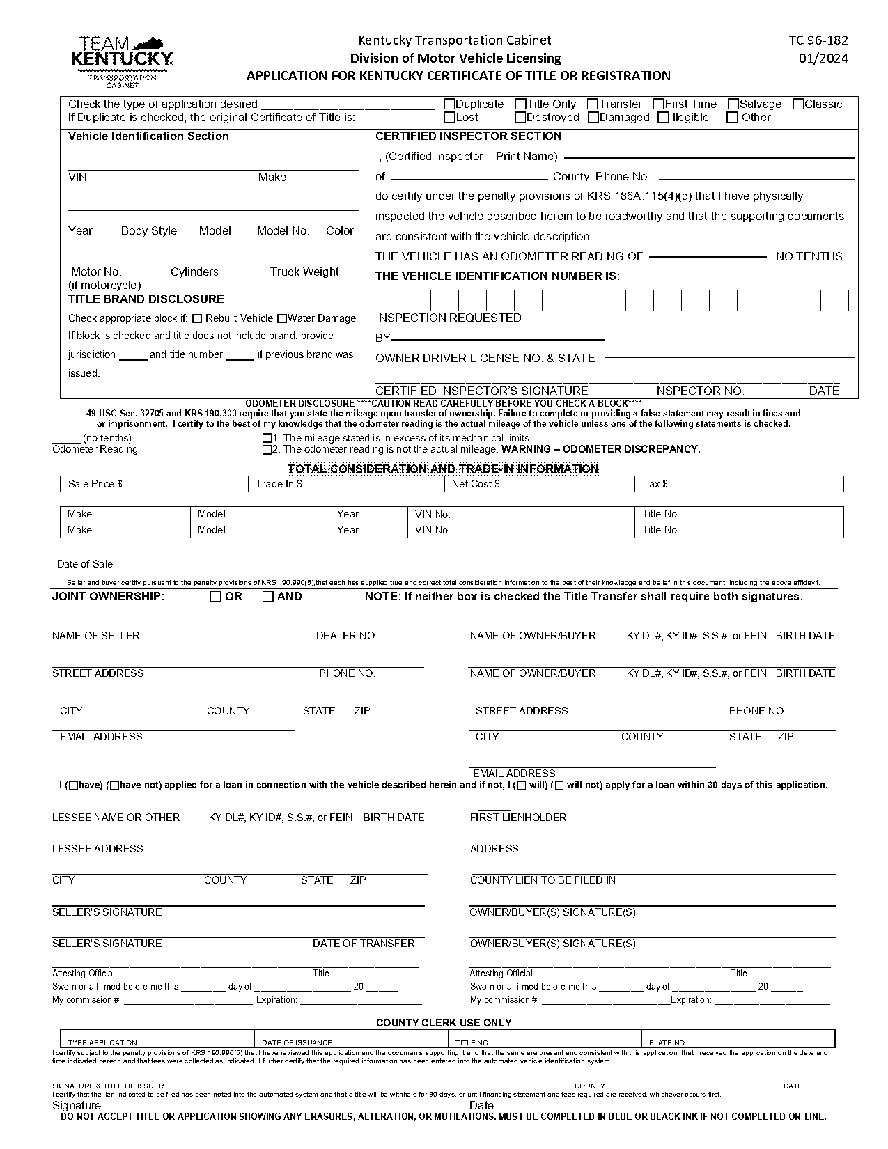 jeferson county kentucky release of information request form