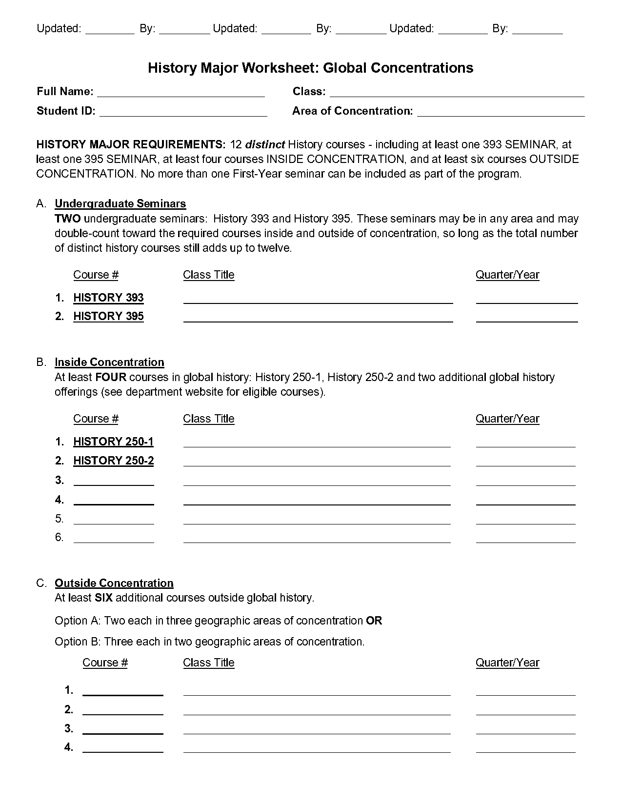 worksheets that can be used in other lessons