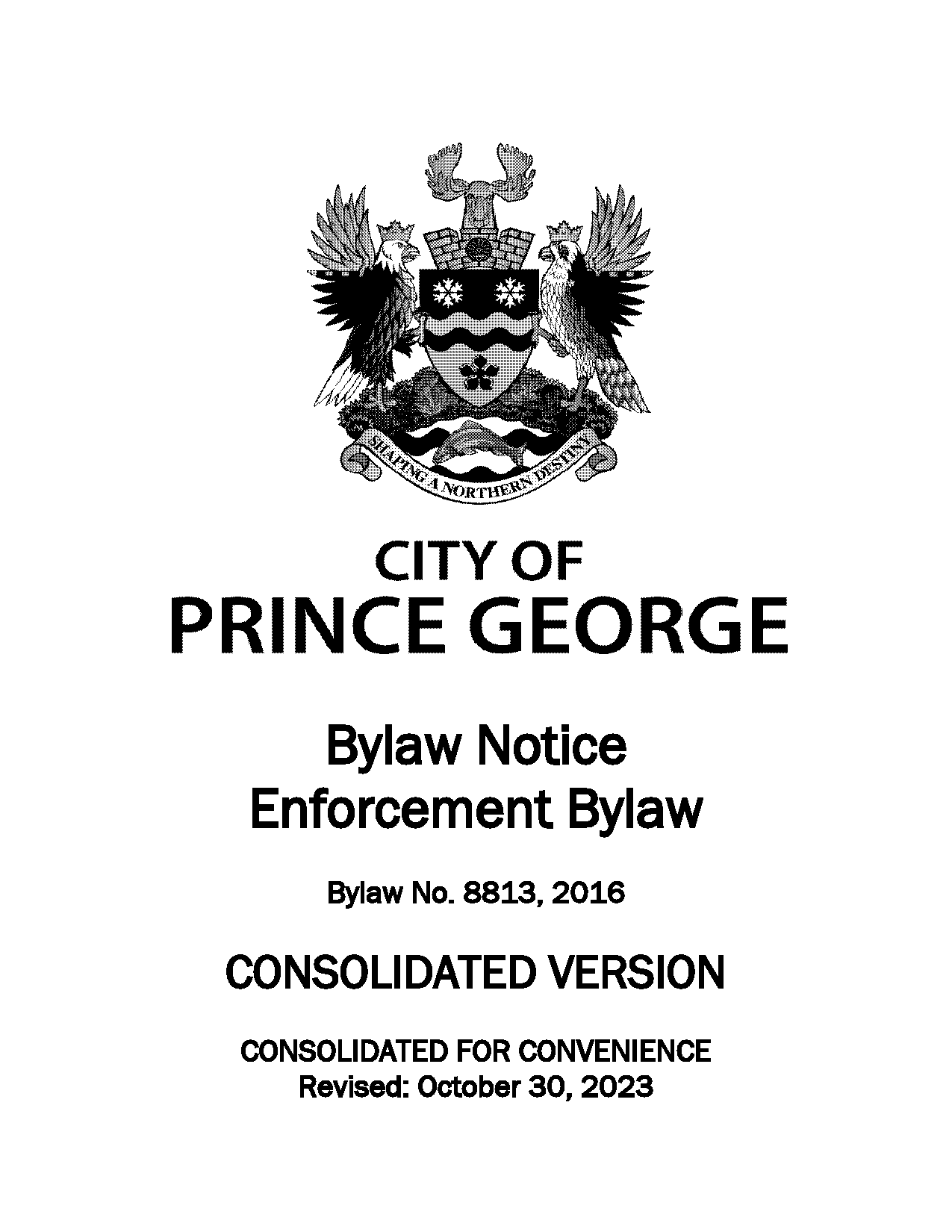 city of prince george bylaw enforcement