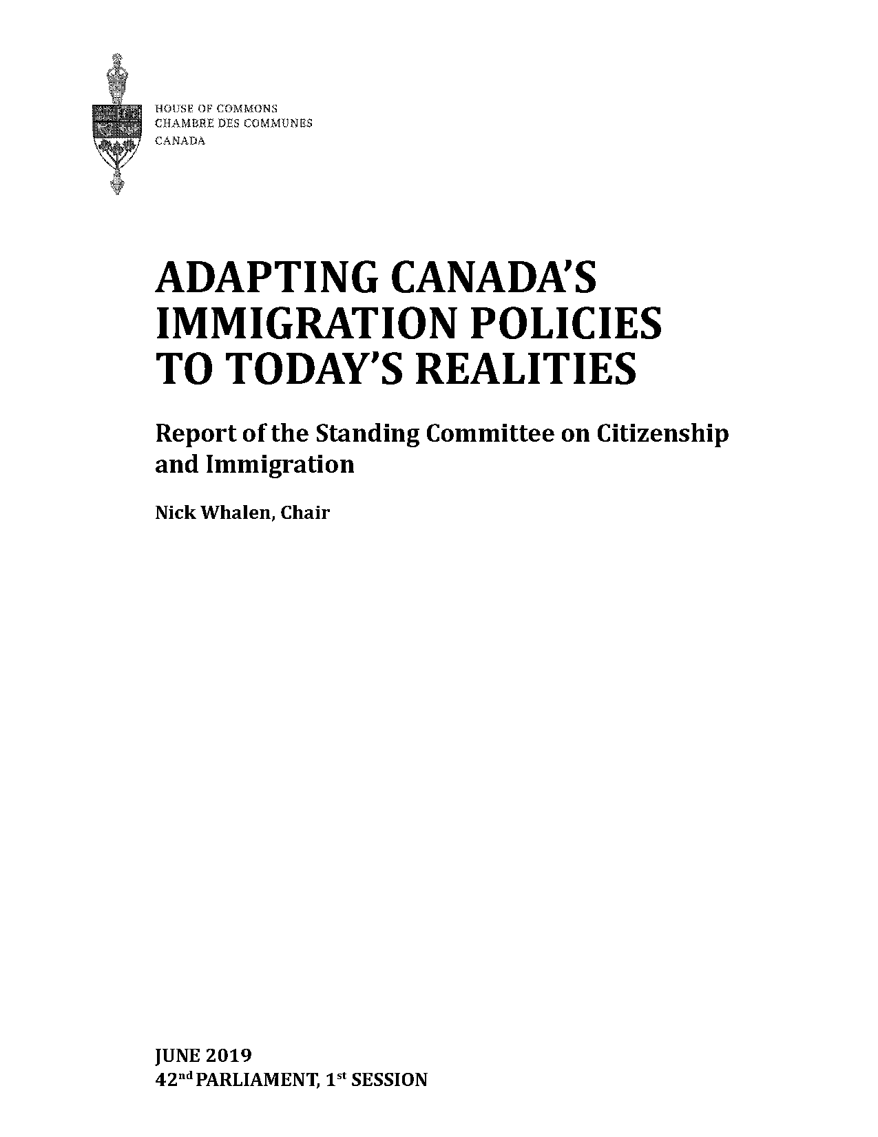 canada new policy on immigration