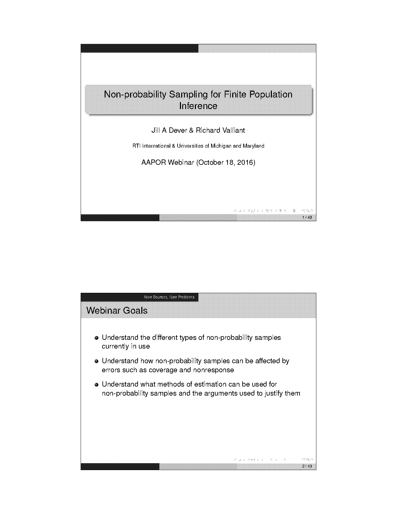 types of non probability sampling in social research