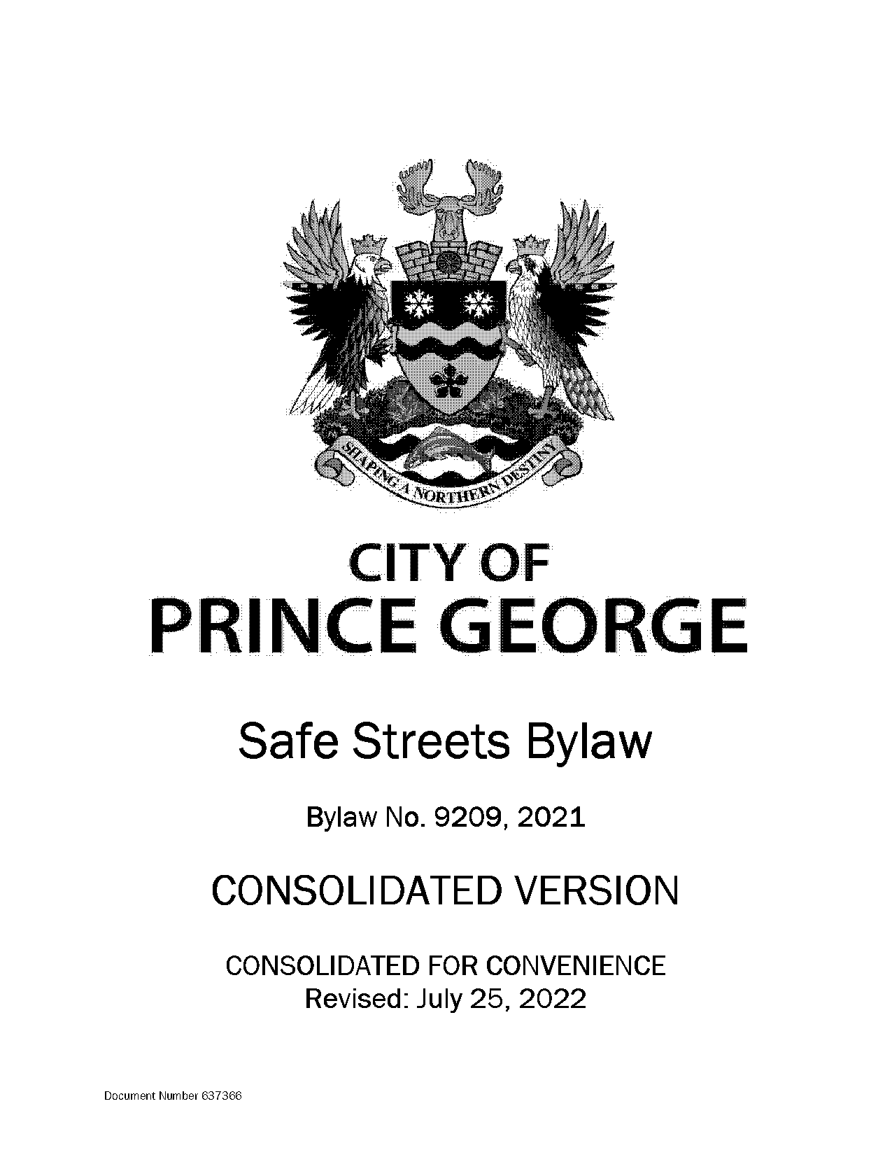 city of prince george bylaw enforcement