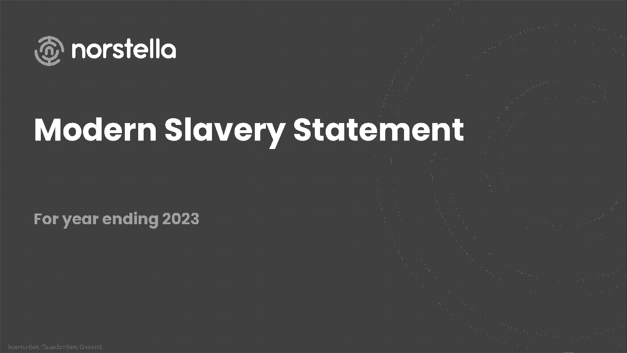 modern slavery company policy