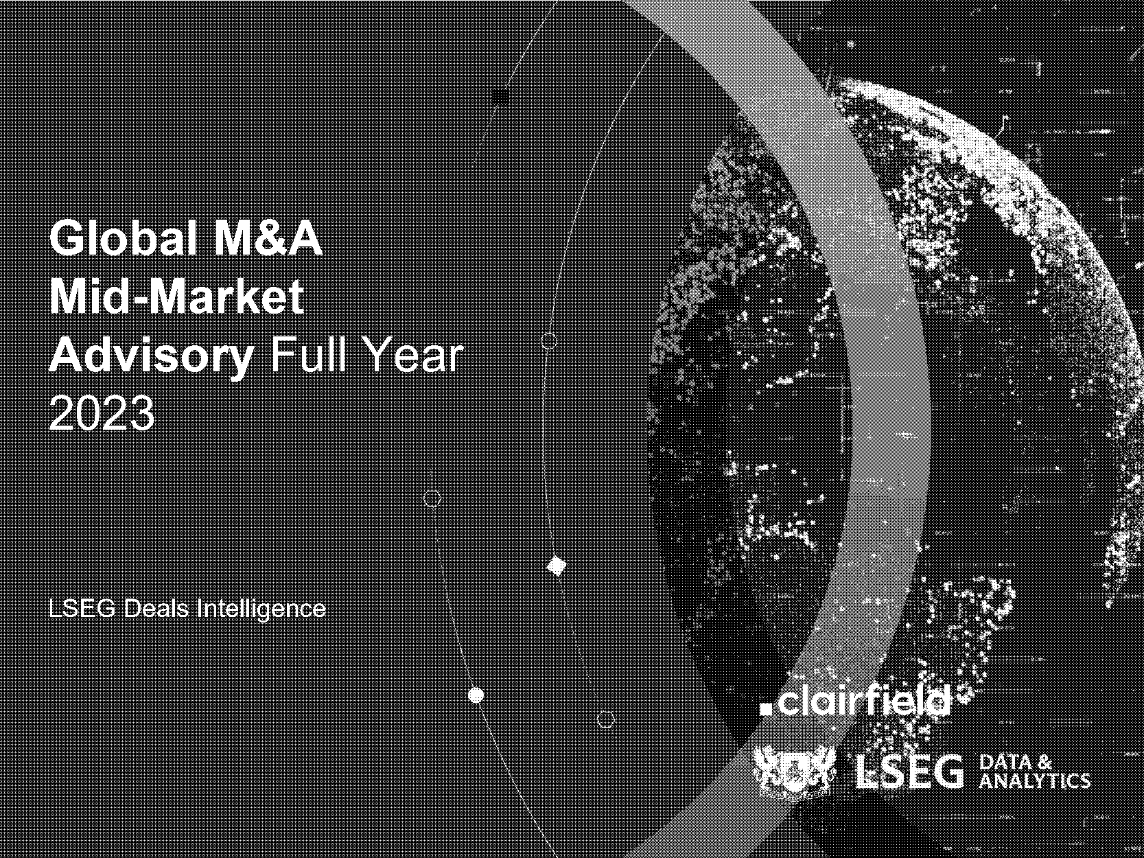 middle market investment banking league tables