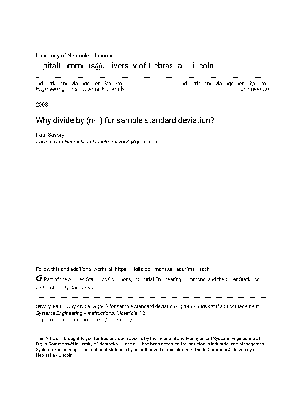 sum of the squared deviations from the sample mean