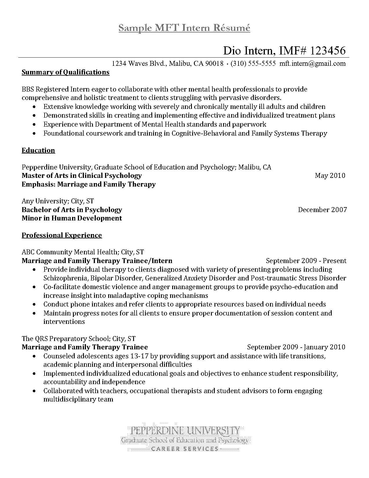 marriage cv sample pdf