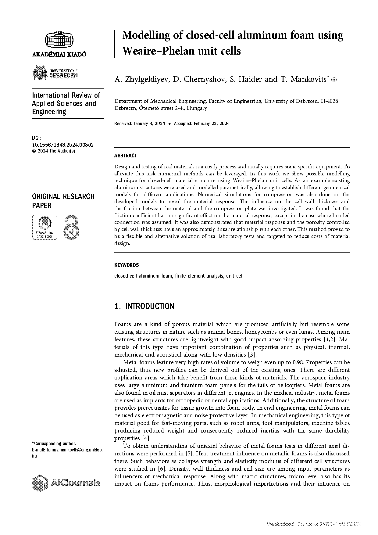 metal foams fundamentals and applications download