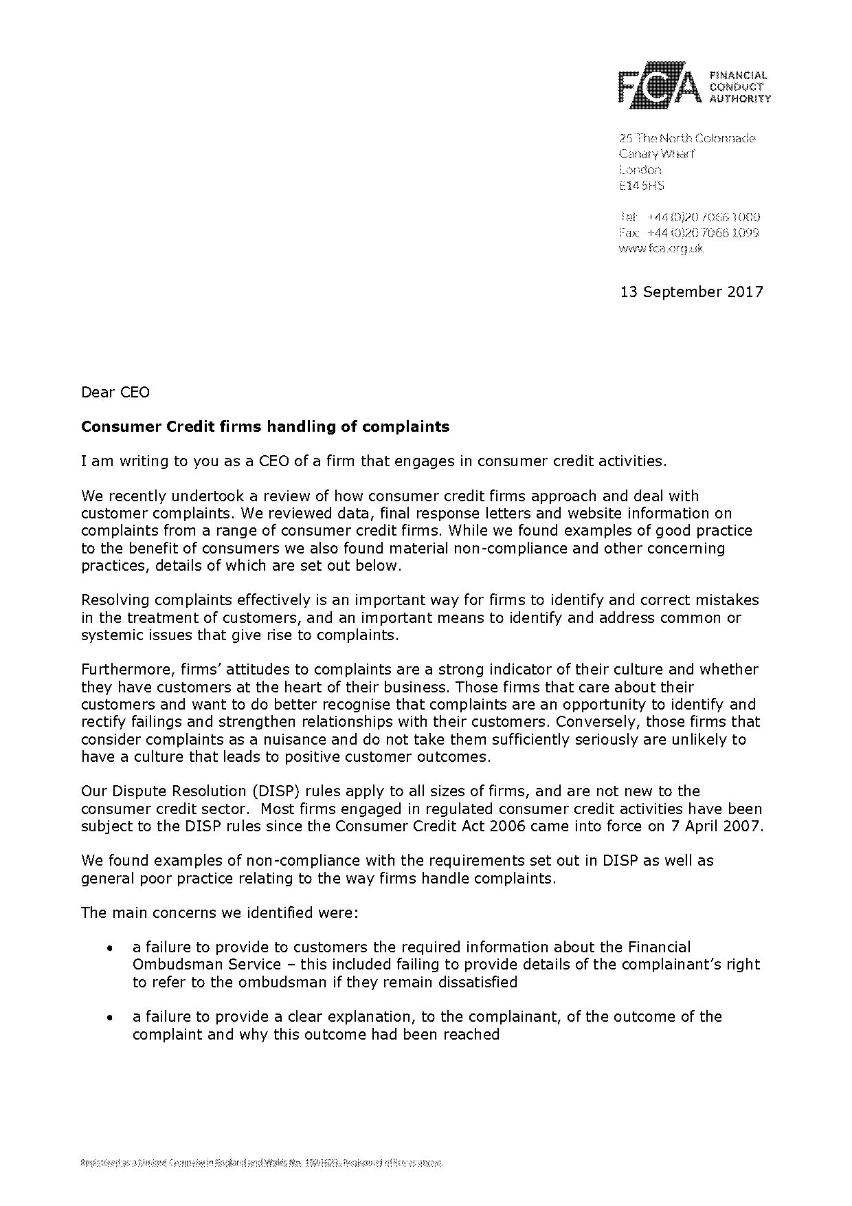 strong letter of complaint sample