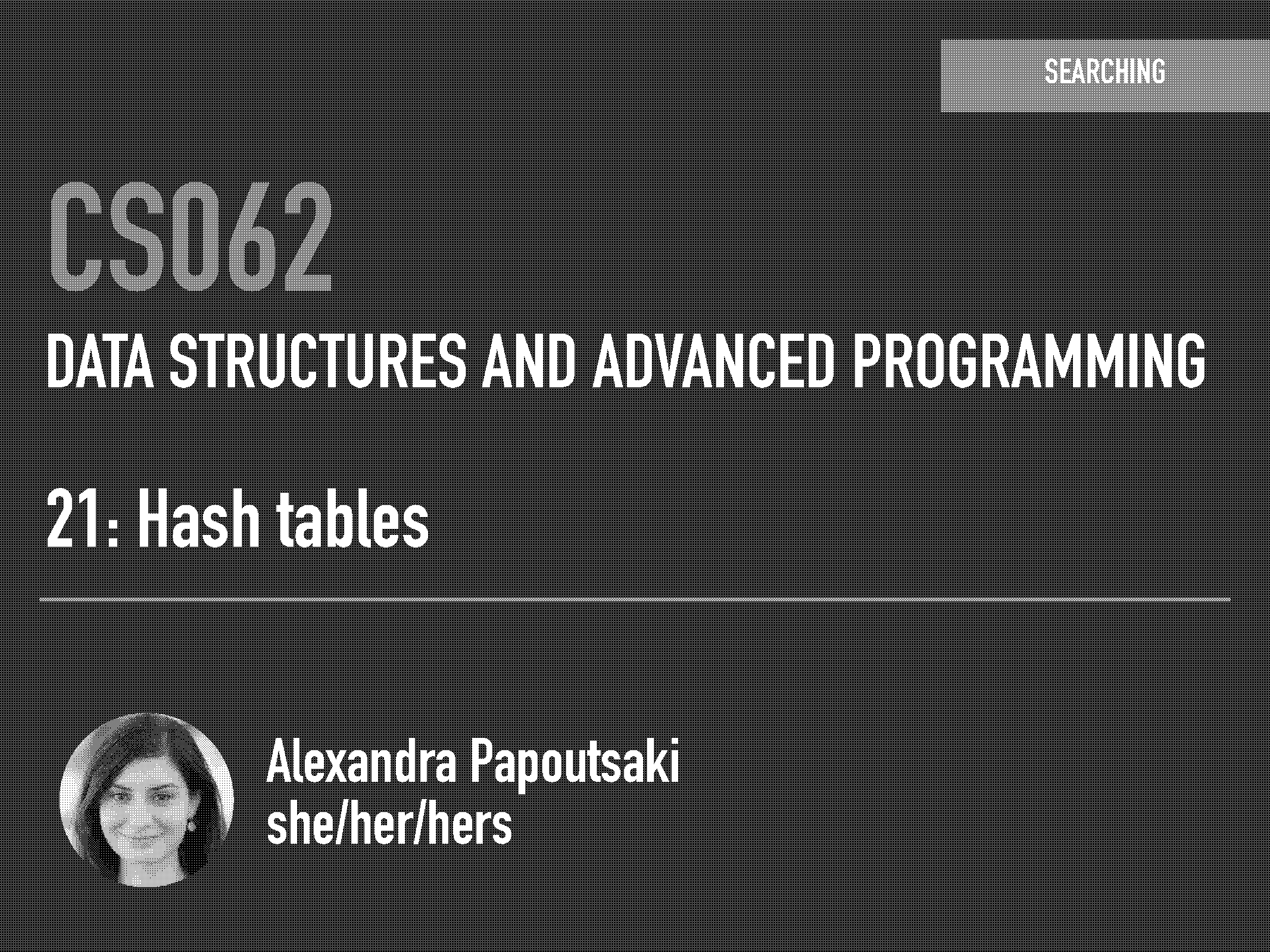 creating a chainging hash table