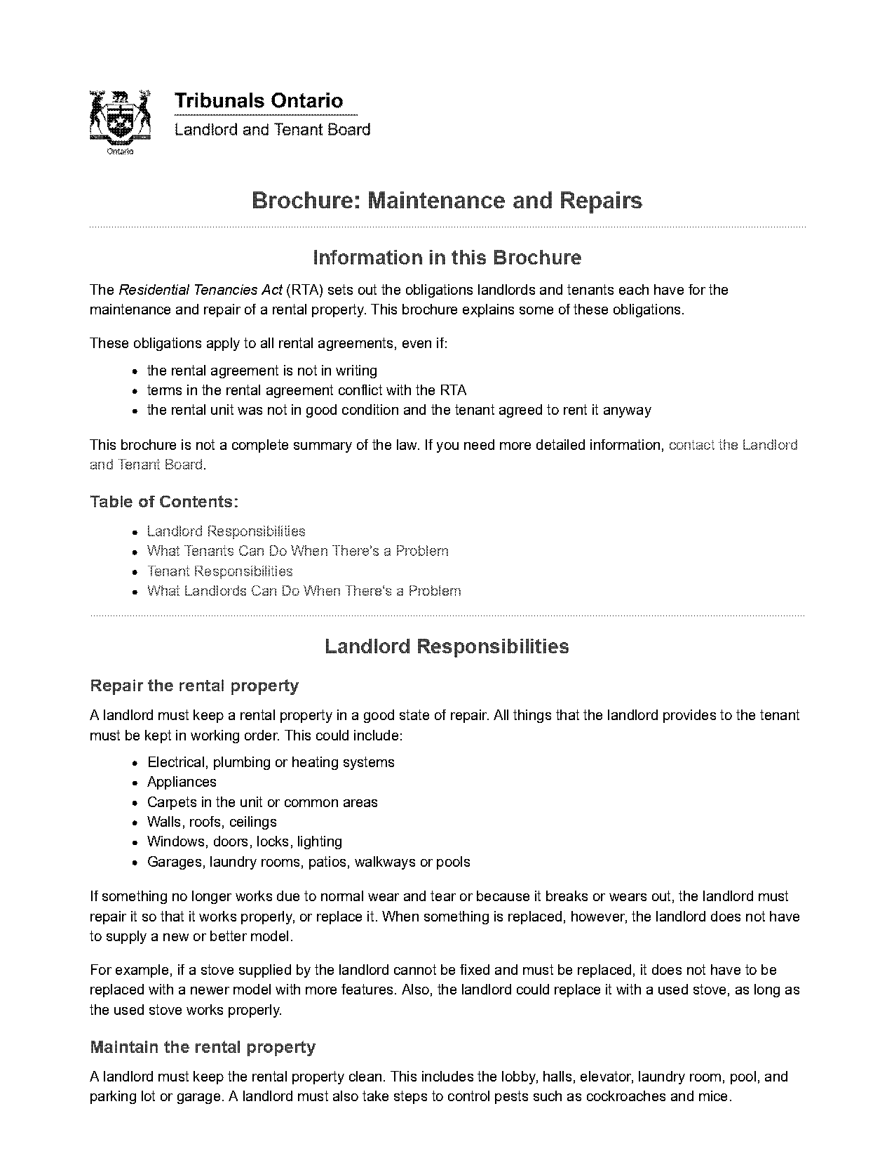 sample apartment maintenance request form