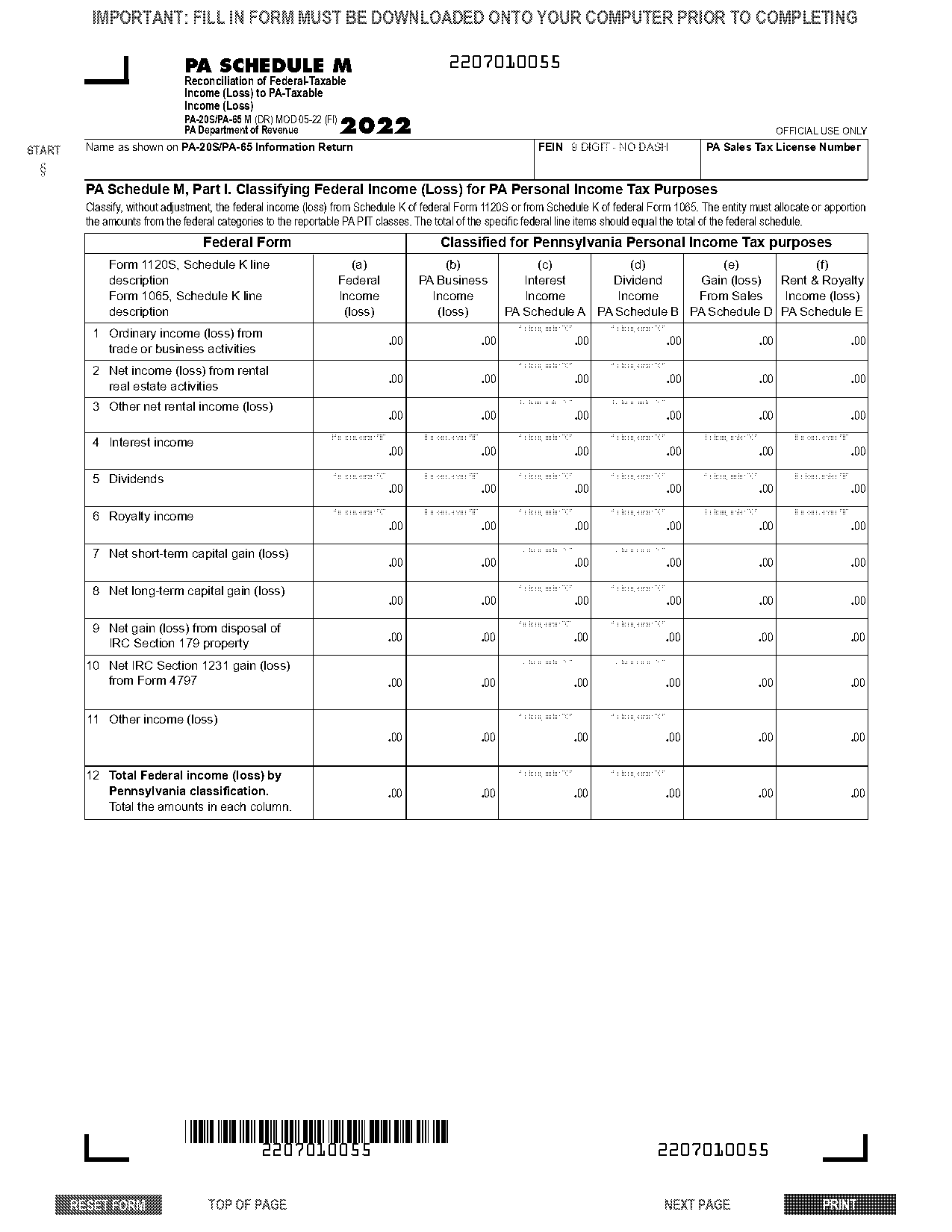 can you deduct net short term loses