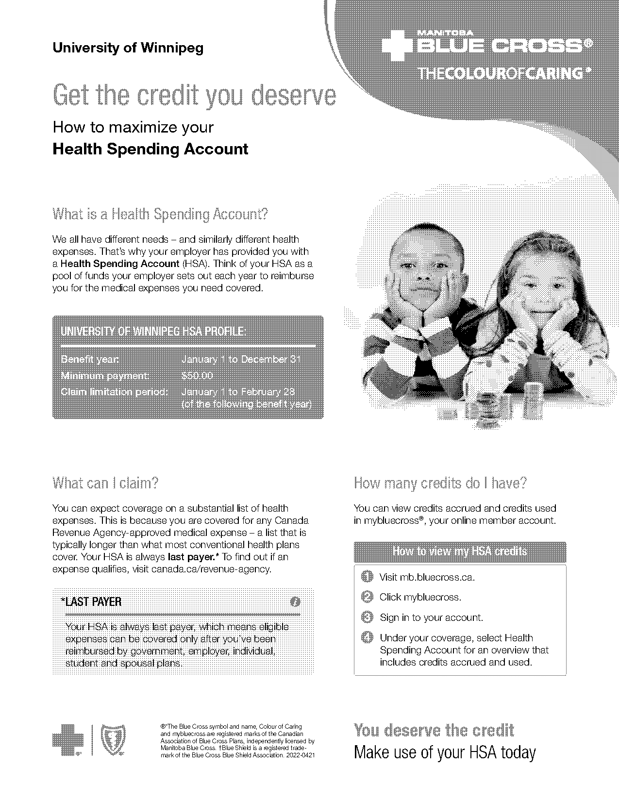 blue cross health spending account form manitoba