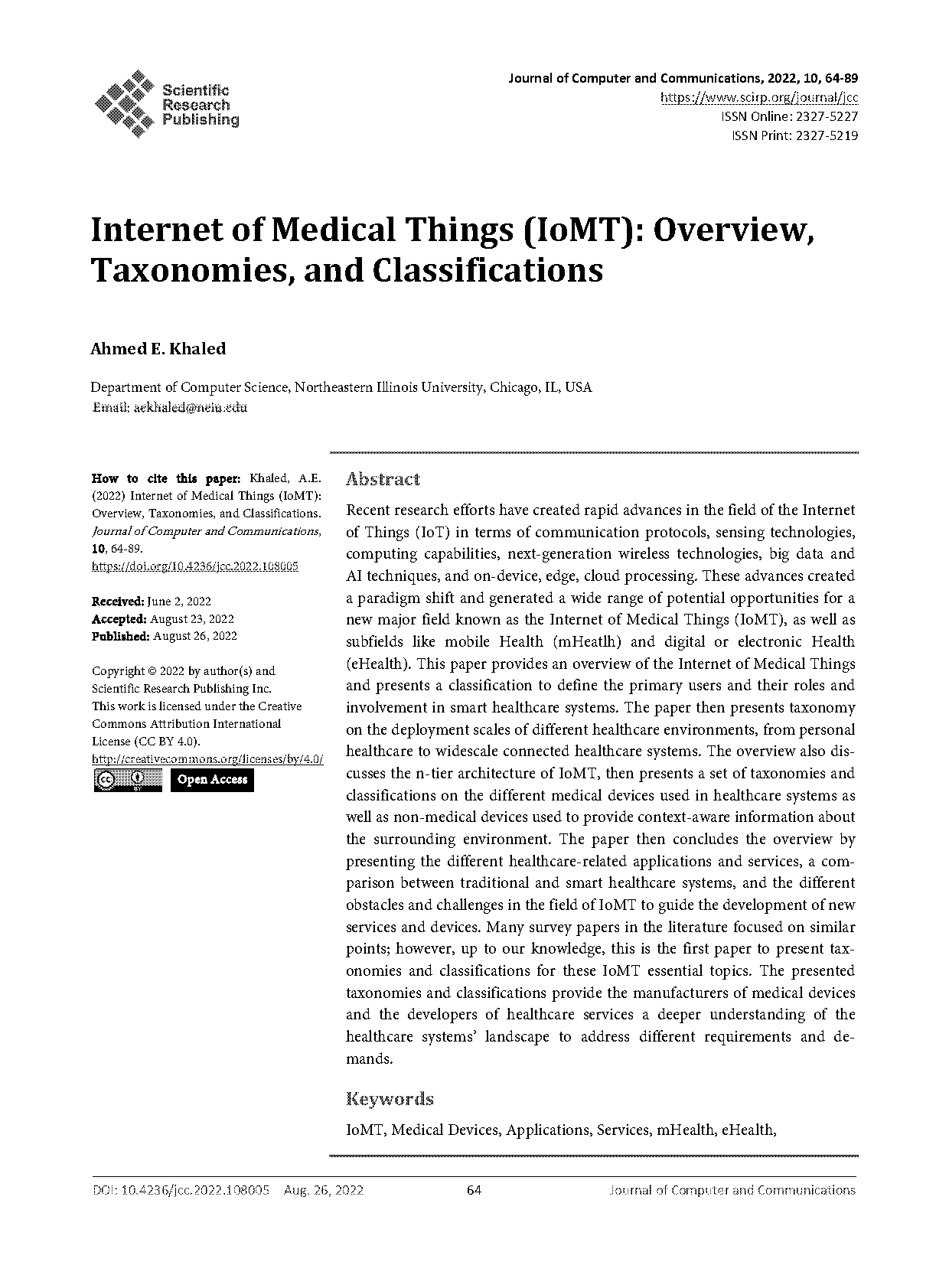 an iot aware architecture for smart healthcare systems pdf