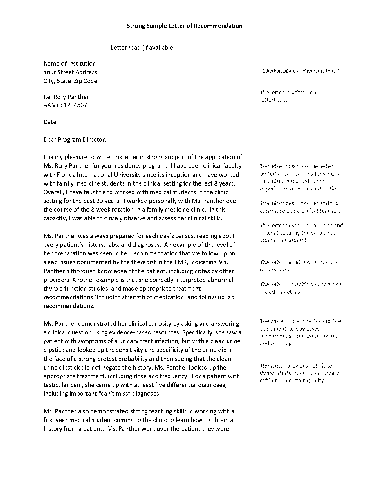 letter of recommendation for employee sample