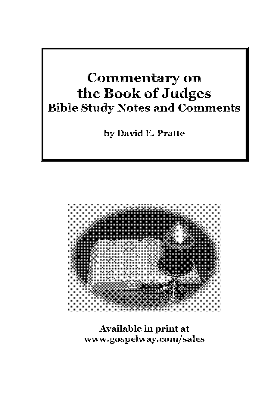 summary of the book of judges pdf