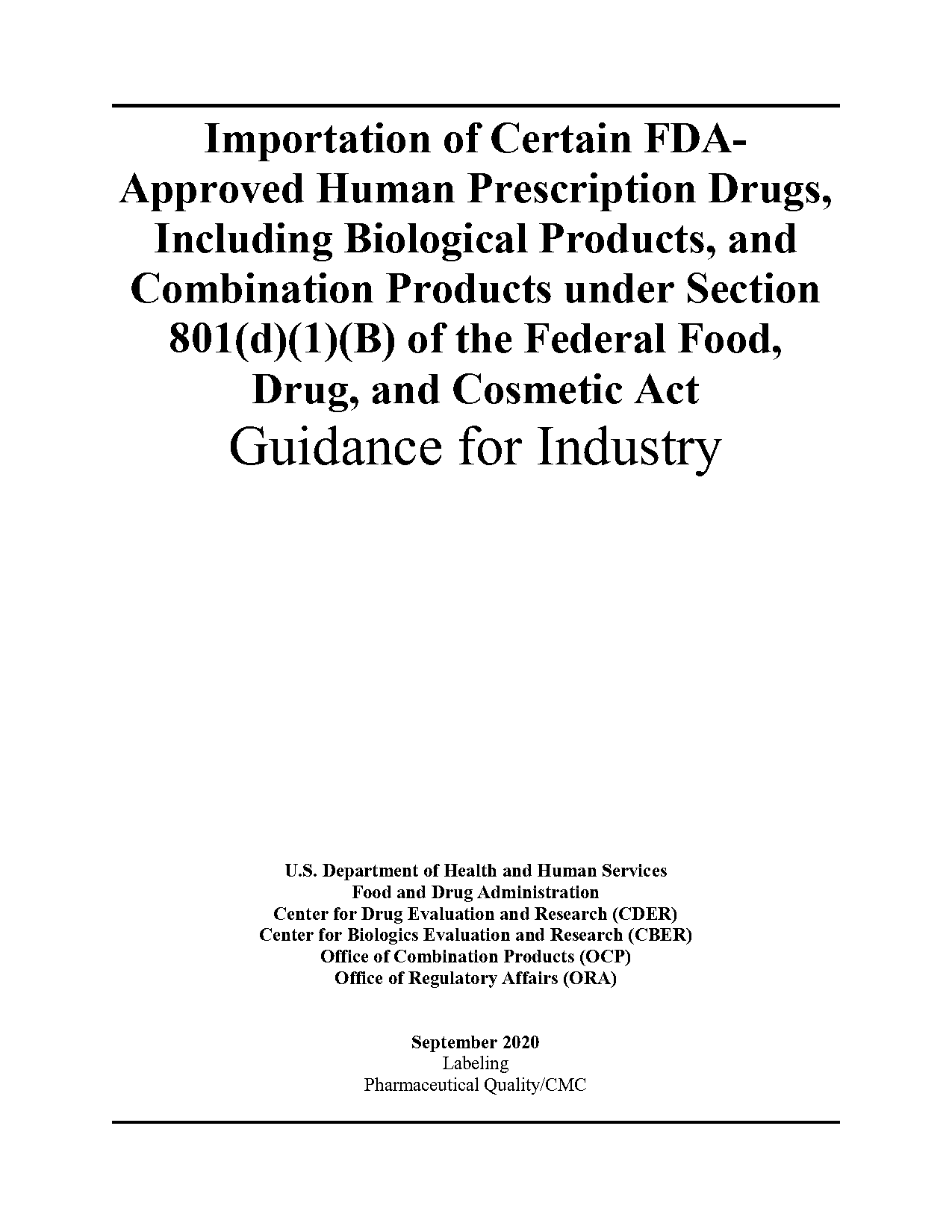 fda container closure guidance