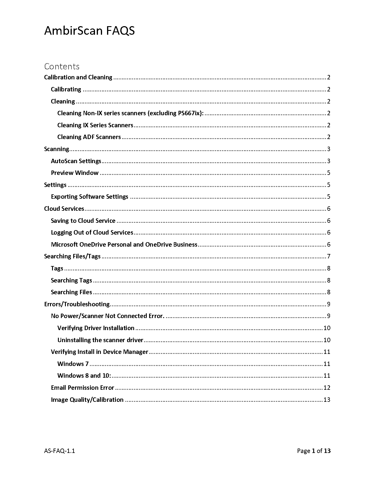 organize documents after scanning