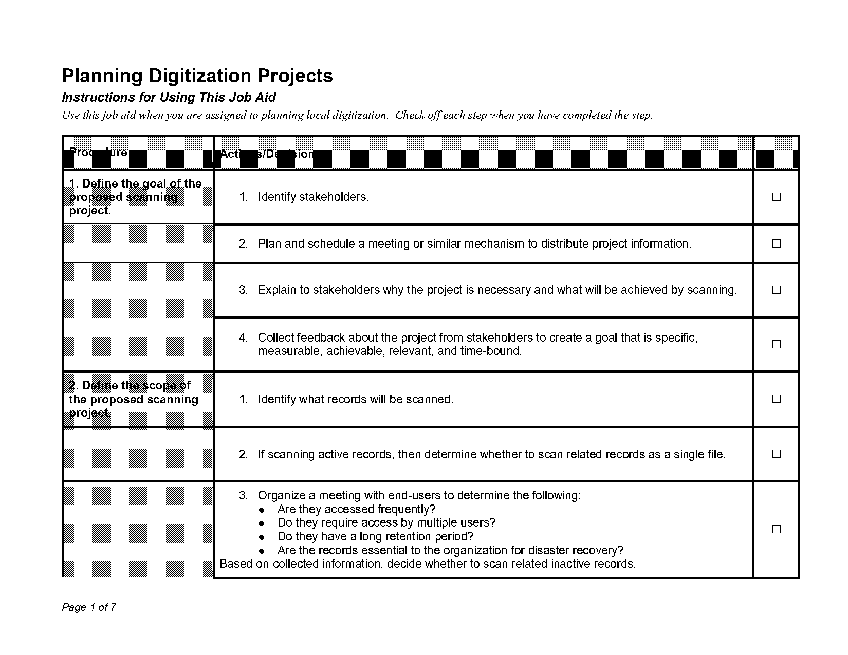 organize documents after scanning