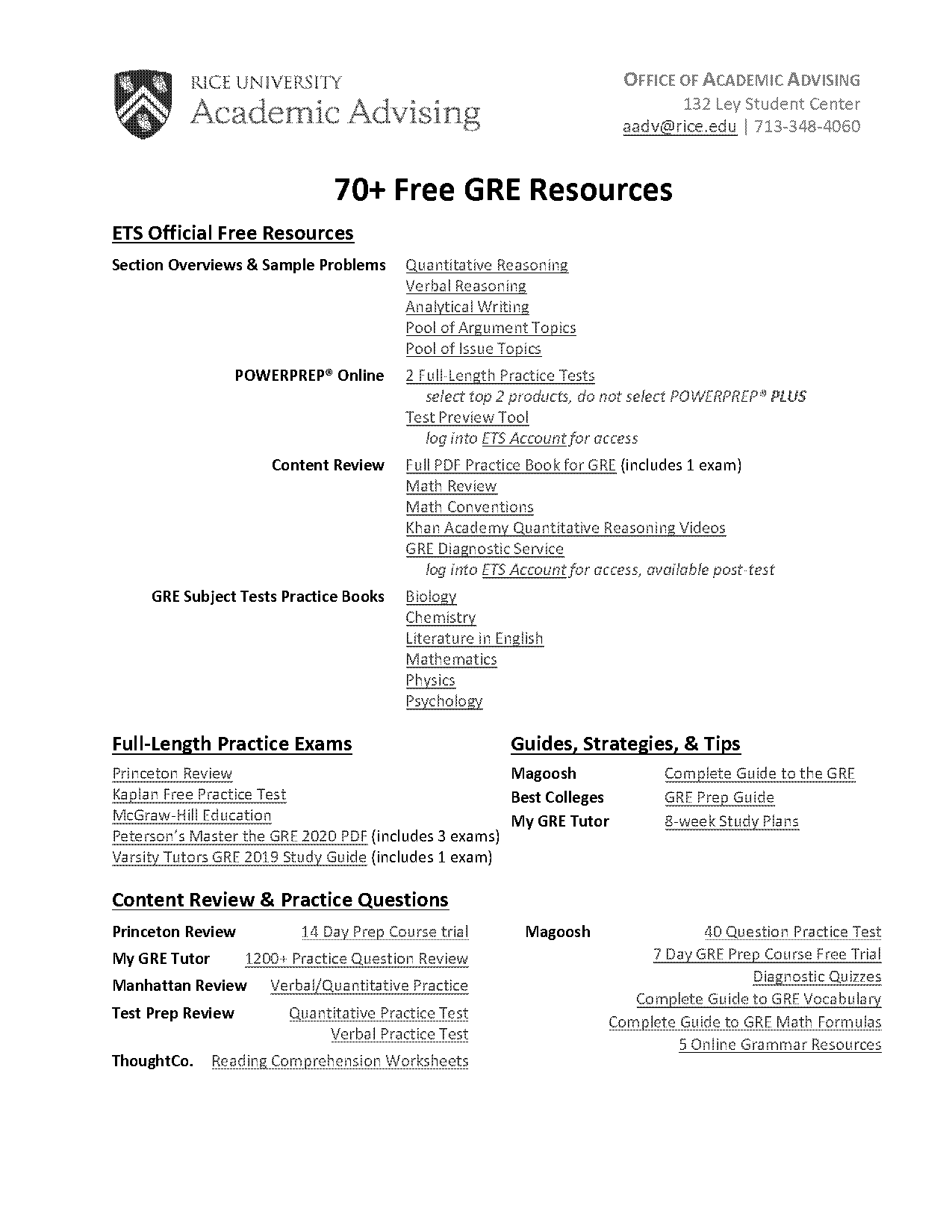 best gre study guide reviews