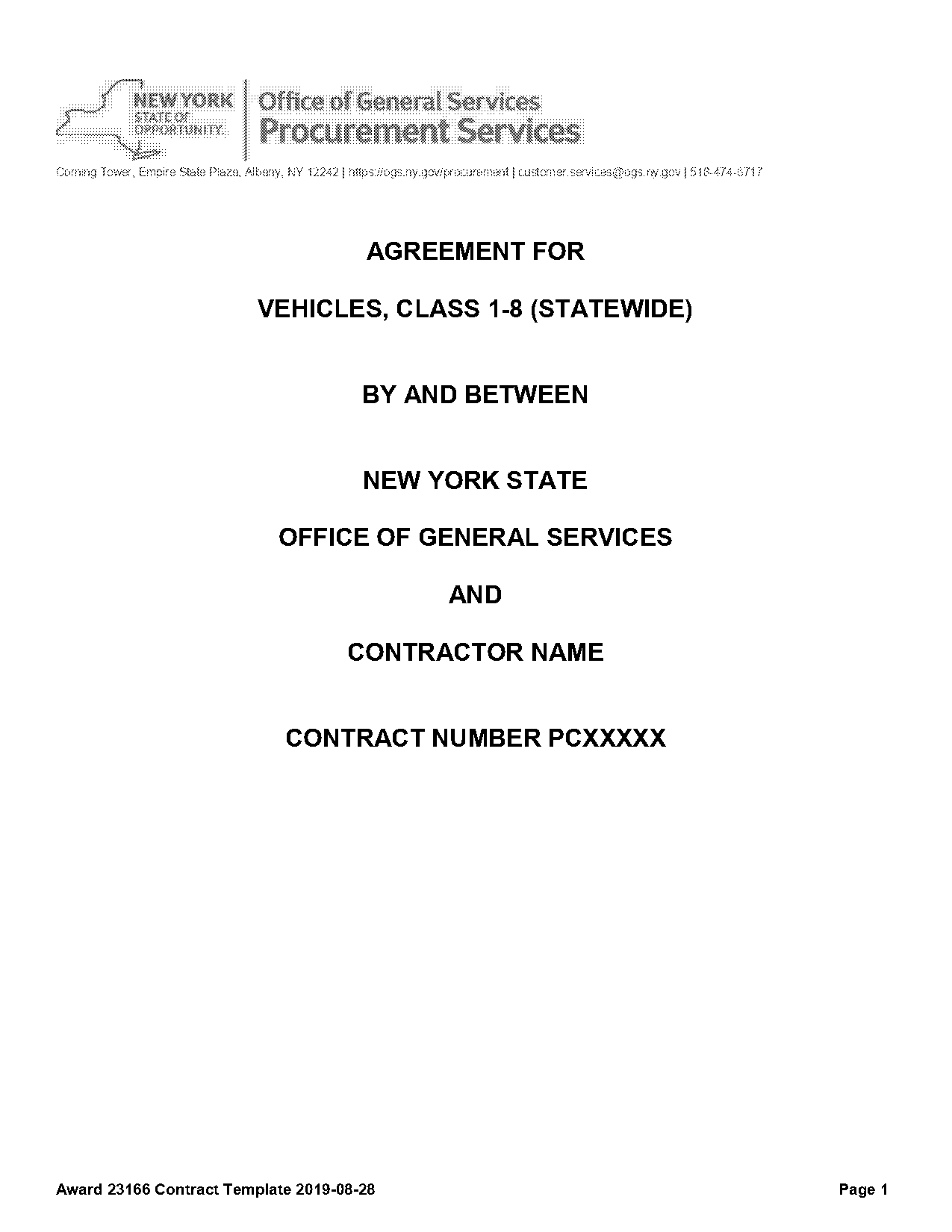 plaza sale contract template