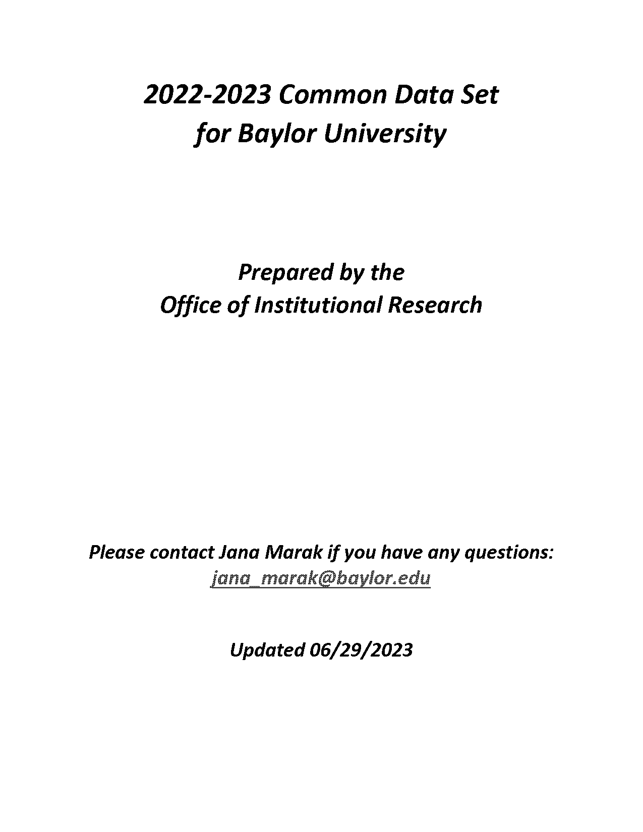 baylor school average act score