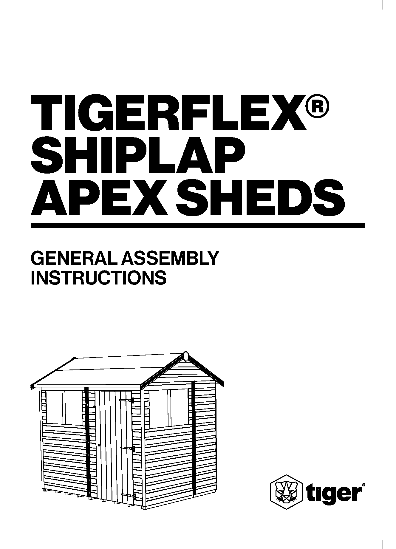 apex shed assembly instructions