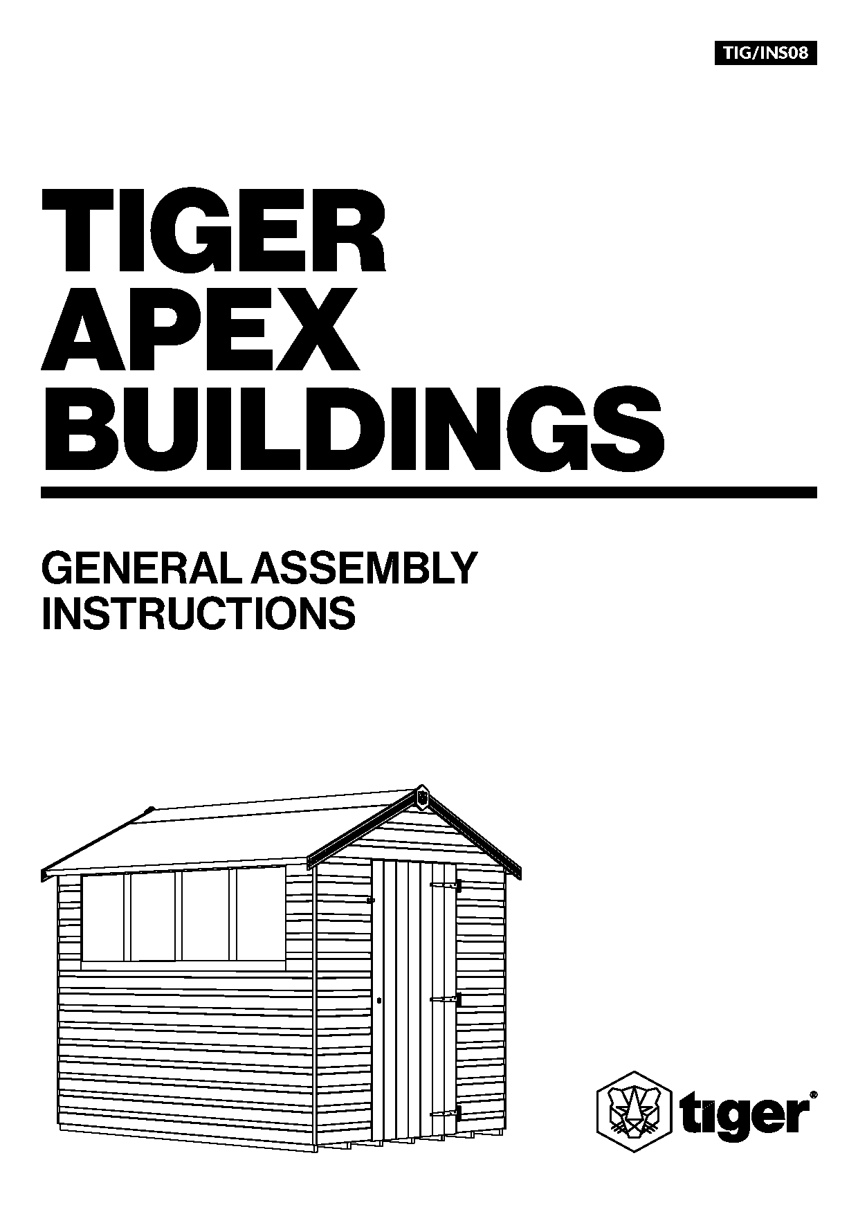 apex shed assembly instructions